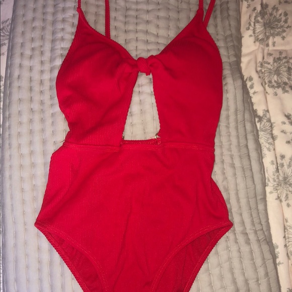 SO Other - RED ONEPIECE BATHING SUIT SWIMWEAR